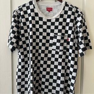 Supreme SS17 Checkered Pocket Tee